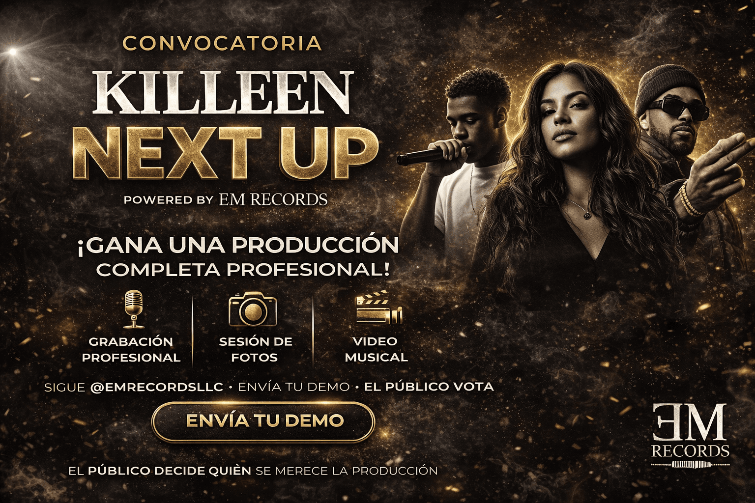 Convocatoria Killeen Next Up